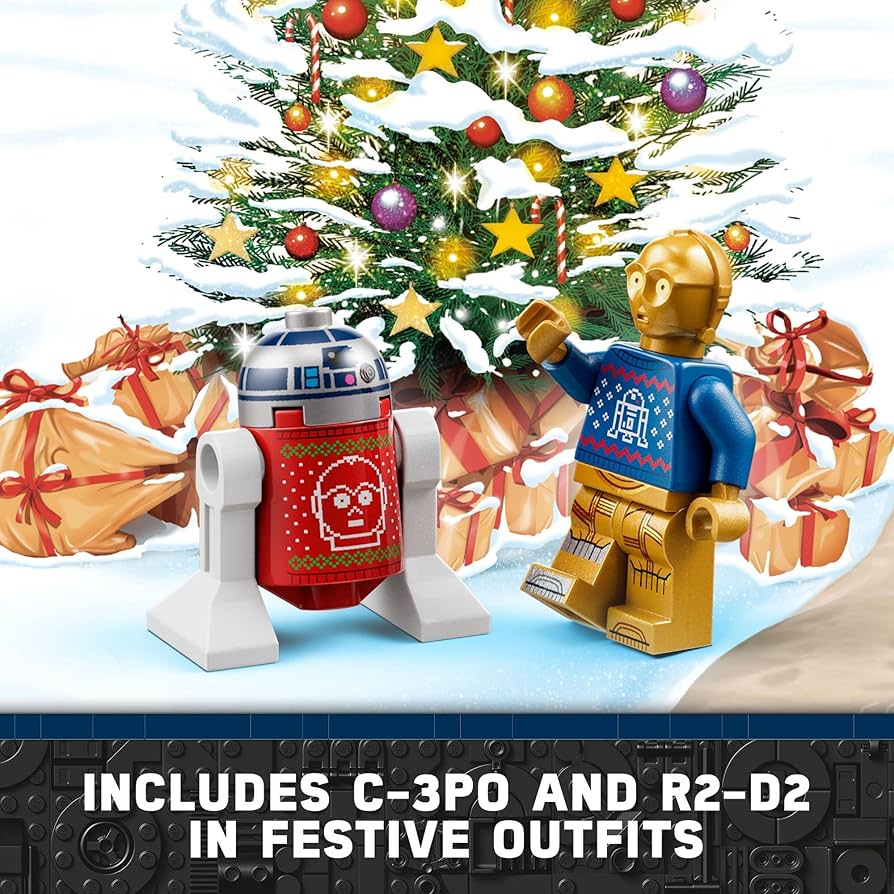 Amazon.com: LEGO Star Wars 2022 Advent Calendar 75340 Building Toy